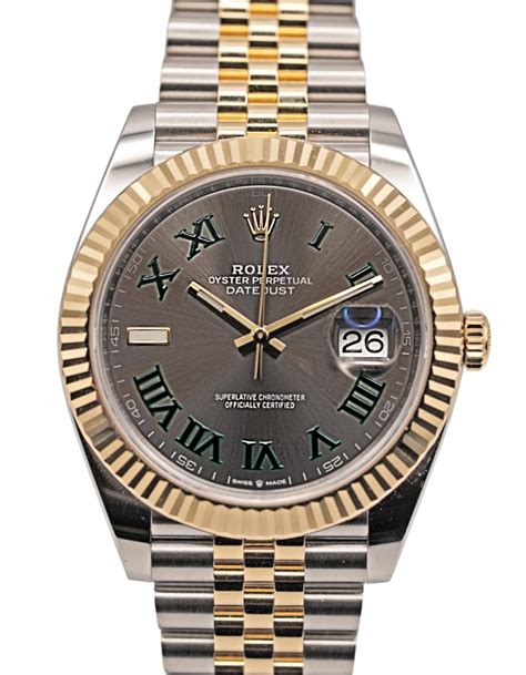 rolex wimbledon 41 gold